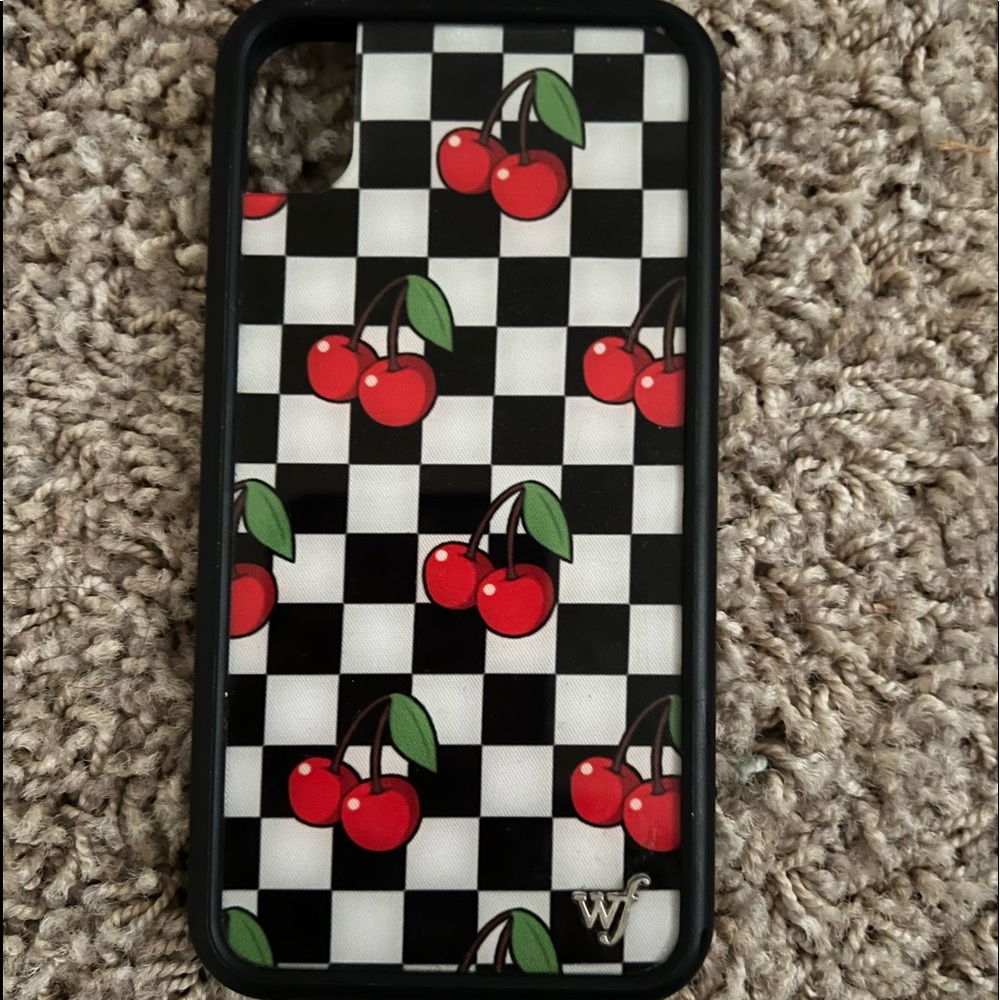 wildflower cherry phone case